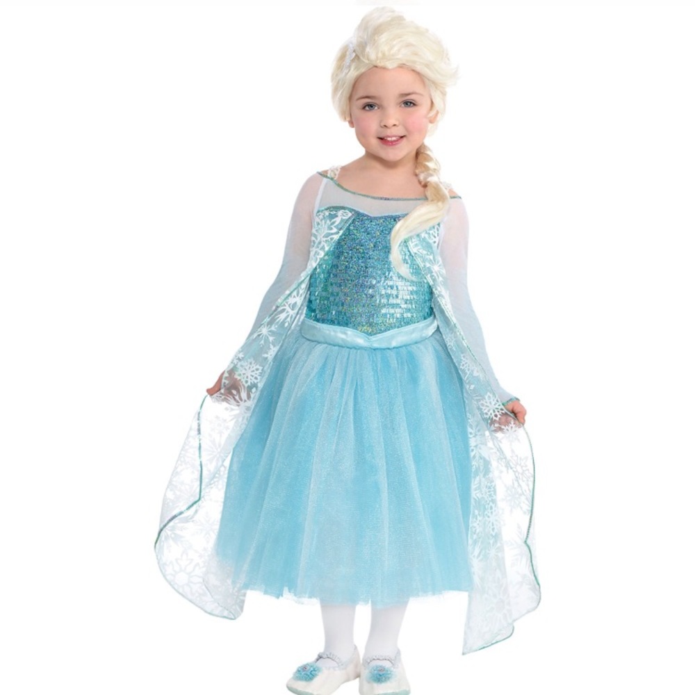 DISNEY FROZEN PREMIER ELSA COSTUME DRESS US:8-10